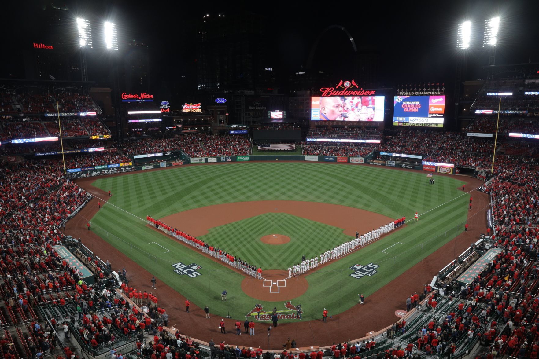 St. Louis Cardinals v. Washington Nationals in NLCS Game 1